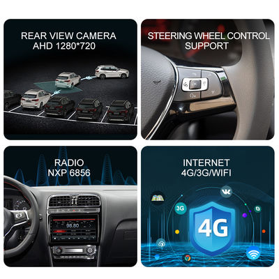 32G Car GPS Navigation DVD Player 4G Car Radio With Voice Control
