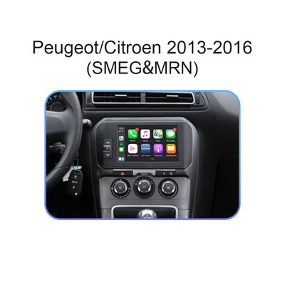 Adattatore automatico del lettore DVD di navigazione di GPS dell'automobile di adeguamento di EQ per Peugeot Citroen 308